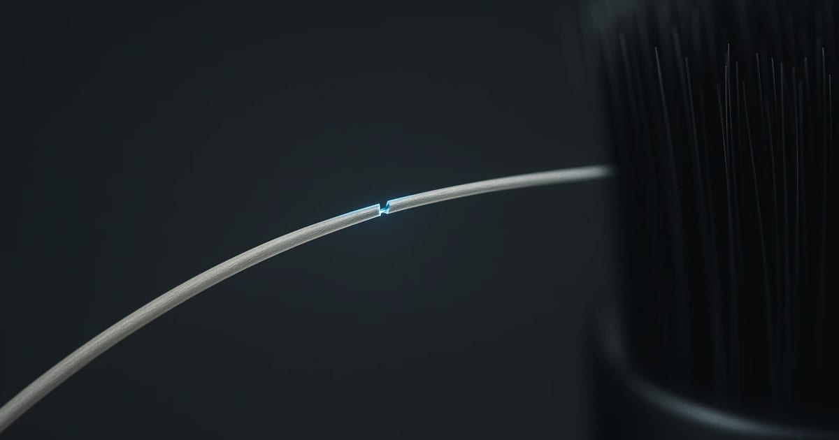 Why Damaged Hair Breaks When Brushed - ANATOMY Science Library